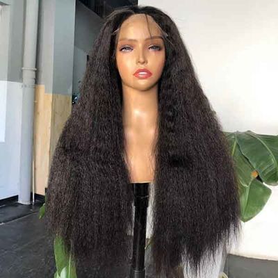 Super Double Drawn Preplucked HD Lace Wig Closure 6X6 Swiss Human Hair
