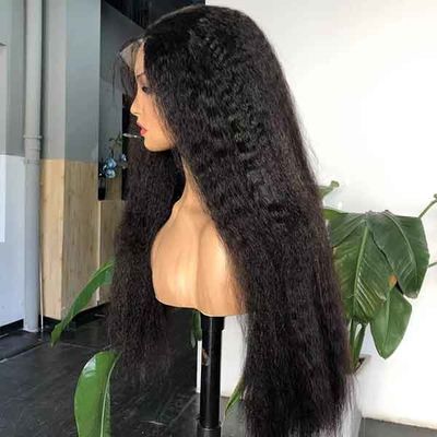 Super Double Drawn Preplucked HD Lace Wig Closure 6X6 Swiss Human Hair