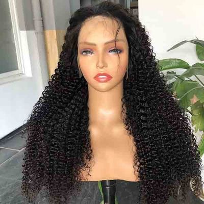 Swiss HD Lace Glueless Hd Wig Jerry Curly 13x6 Deep Wave Frontal Wig