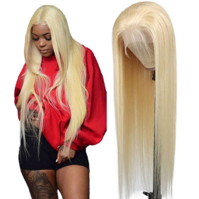 Odm 613 Blonde Wig Lac Virgin Human Hair Bundles Remy Silky Straight