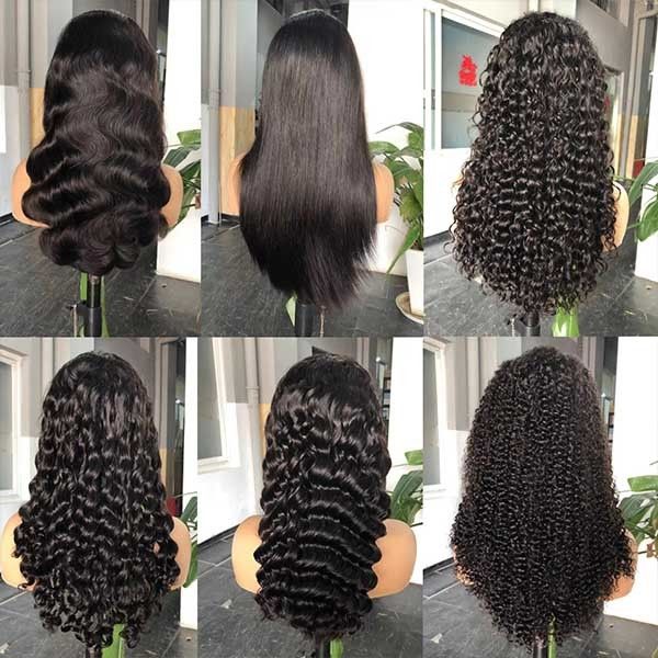Double Drawn Wigs HD Lace Wig Frontal 13x6 Swiss Lace Curly And Wavy